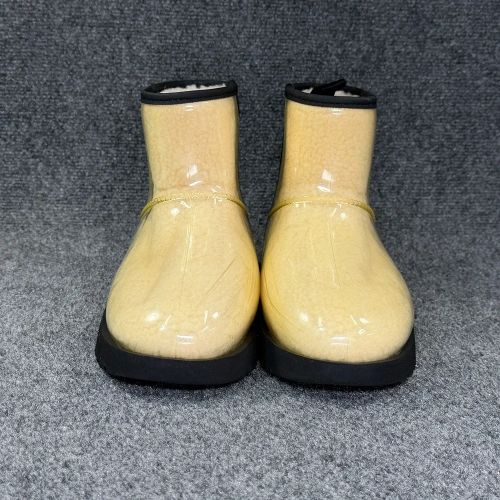 UGG Classic Clear Mini Boots Women's 9 Shearling Waterproof Winter Snow Shoes